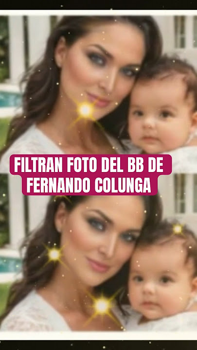 ASÍ EL HERMOSO BEBÉ DE FERNANDO COLUNGA Y BLANCA SOTO #fernandocolunga #blancasoto #foto