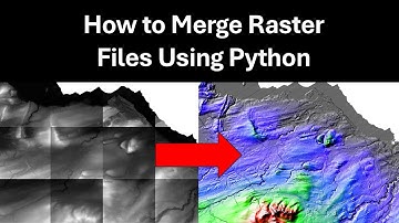 How to Merge Raster Files Using Python