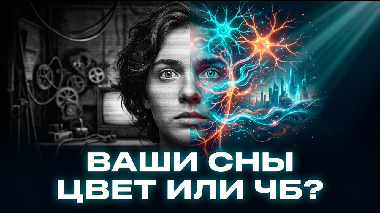 Почему одни видят цветные сны, а другие - чёрно-белые?
