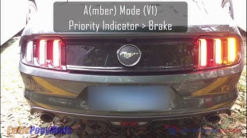 2015-2017 EURO AUS Mustang Tail Light Sequencer V3 Preview