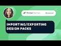 Import and Export Content Using Design Packs