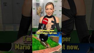 Ted’s Charly Jordan is playing Super Mario Galaxy and her favorite game is Halo 2! #ted #gaming