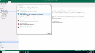 How to add Hyper-V host in Veeam
