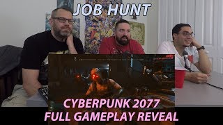 Reaction/Commentary: Cyberpunk 2077 Gameplay Reveal (FULL)