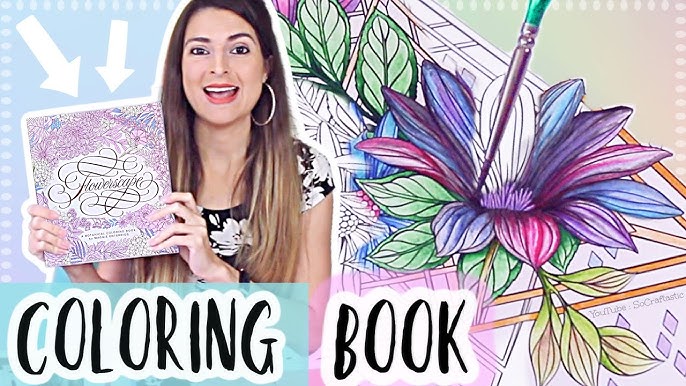 How to Use a Coloring Book for Watercolor Painting — The Last Pigment