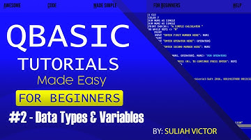 02 Datatypes & Variables