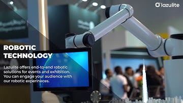 Robotic Technology in Dubai | Robotics in Events & Exhibitions | Robotic Arm Display | Dancing Robot