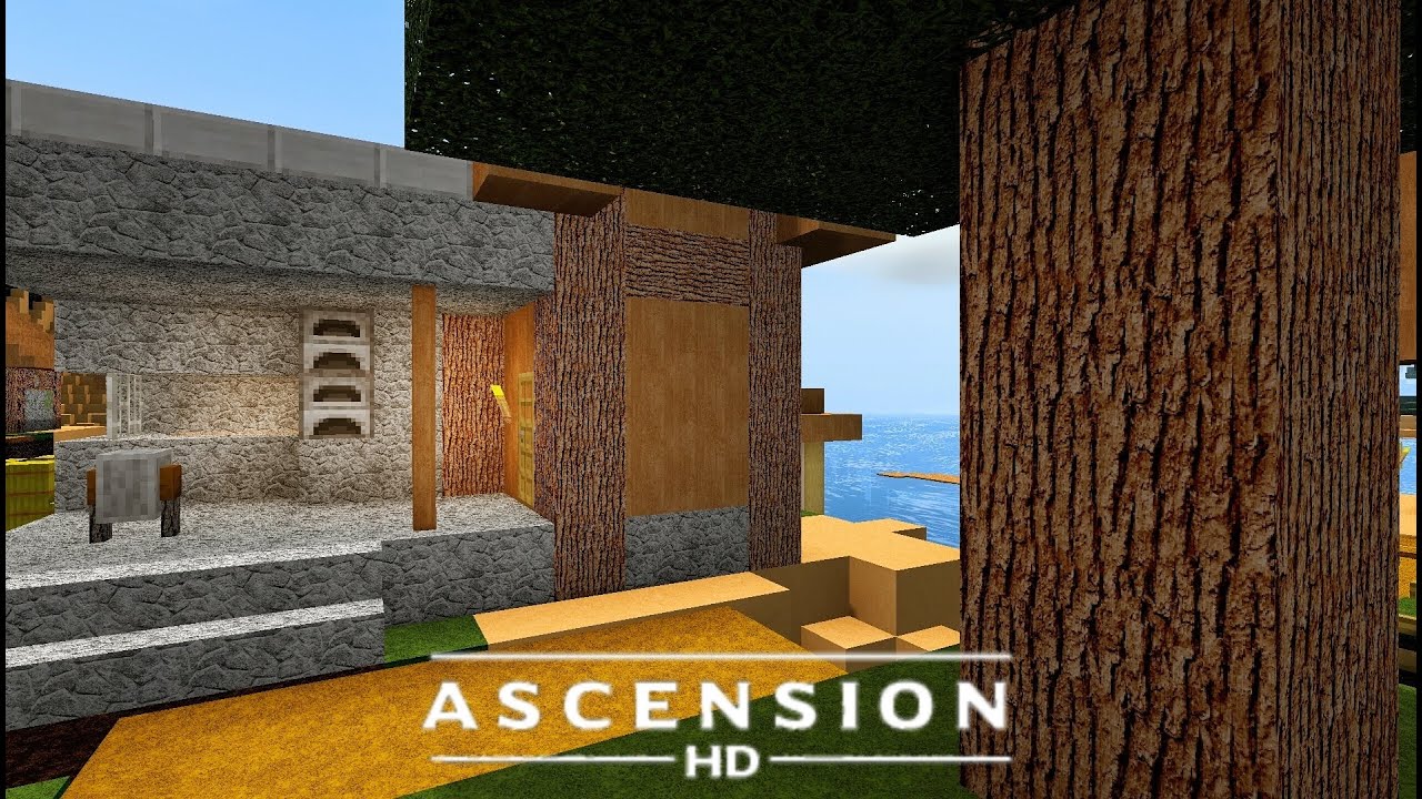 Ascension HD Resource Pack For MCPE ( Very Realistic ) - YouTube