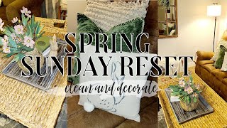 ULTIMATE SPRING 2024 SUNDAY RESET // CLEAN &amp; DECORATE WITH ME // WEEKEND CLEANING // ROBIN LANE LOWE