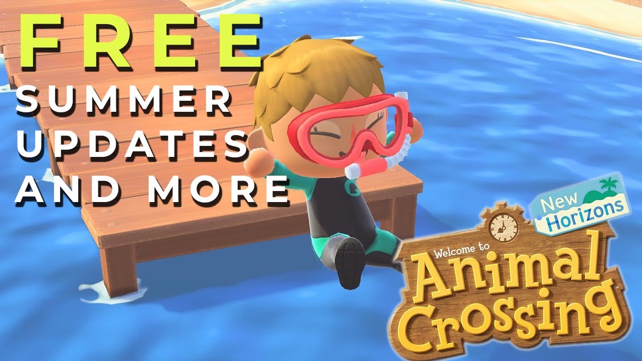 FREE Summer Update for Animal Crossing New Horizons!