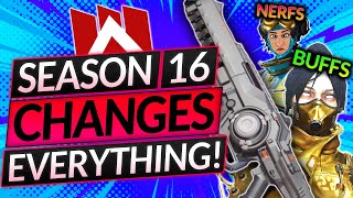 NEW SEASON 16 is MENTAL - The FUTURE of Apex Legends is BRIGHT - NEW CHANGES - Update Guide