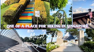 Exploring Mount Faber ~ My hiking adventure 🏞️⛰️🔭🚡🔔 #singapore #mountfaber #hikingadventures