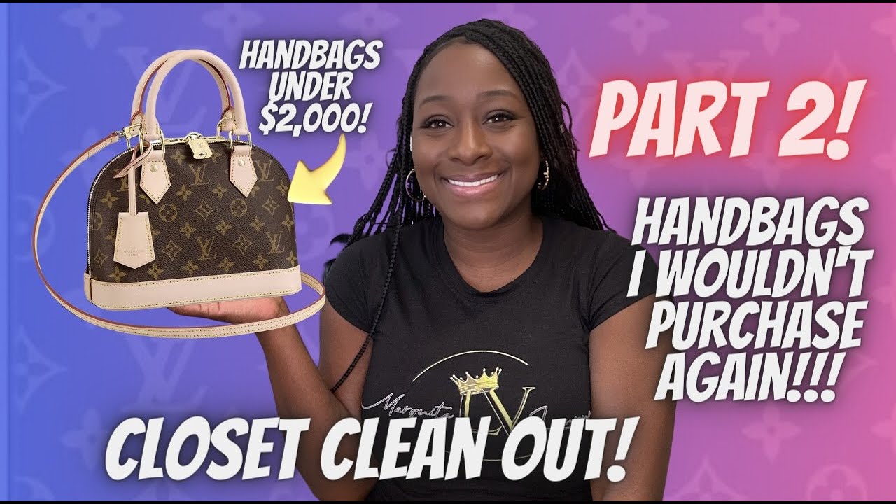 PART#2 HANDBAGS IN MY COLLECTION I WOULD NOT PURCHASE AGAIN! HANDBAGS UNDER  $2,000 #marquitalvluxury 