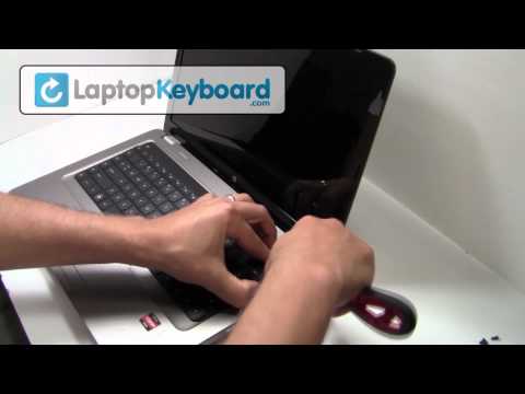 HP Compaq Keyboard Installation G62 CQ56 Guide - Remove Replace Install Pavilion Laptop G72 CQ72