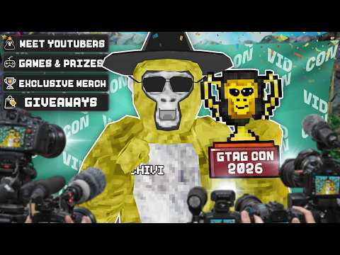 Gorilla Tag announced Gorillacon 2026... Here is what you NEED to know!