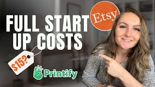 Print On Demand Start Up Costs 2024 (NEW Etsy Fees!)