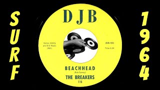 The Breakers - Beachhead [DJB] 1964 Rare Tarantino Style Surf Instrumental 45