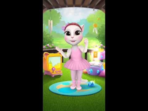 [My Talking Angela] Ballet recital video!