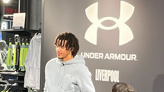 Trent Alexander-Arnold officially opens Under Armour at Liverpool one