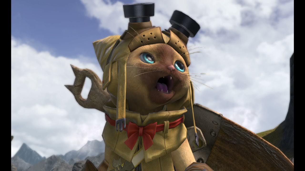 FFXIV "New King on the Block" Meet the Palico! YouTube