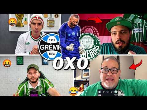 REAÇÕES DOS PALMEIRENSES REVOLTADOS COM EMPATE COM O GRÊMIO E O FLAMENGO DISTANCIANDO NA LIDERANÇA