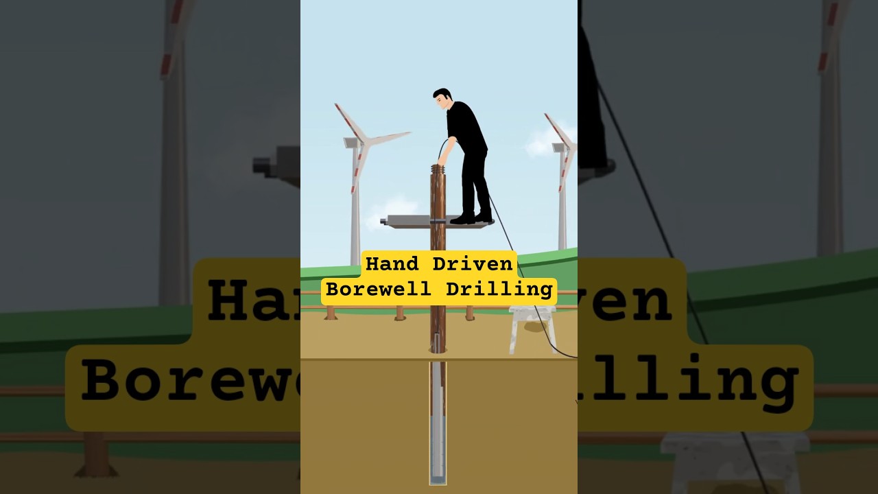 50 Feet Hand-Dug Borewell Drilling