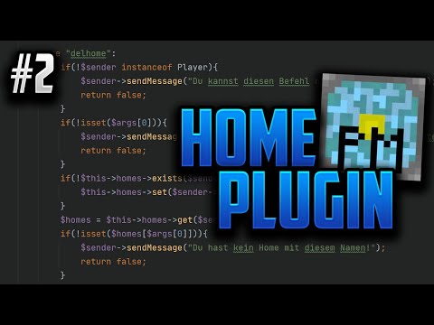 How to program a Pocketmine Home Plugin | #2