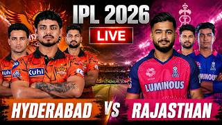 🔴Live: Rajastan vs Hydarabad 36 Match IPL Score |Live Cricket Match Today |  RR vs SRH 1st Innings