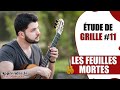 Etude de grille 11  les feuilles mortes autumn leaves