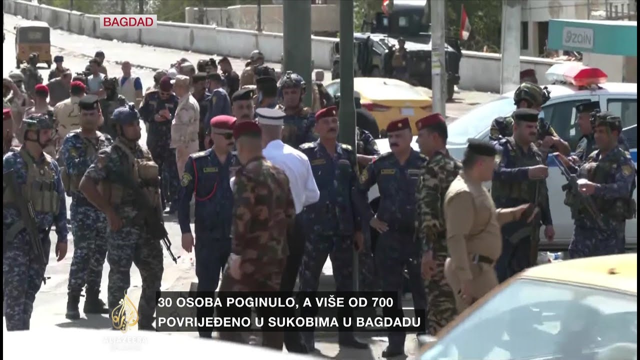 انتهى القتال في وسط بغداد بعد دعوة الصدر