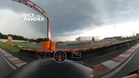 360° Go-Karting Race With Telemetry Data