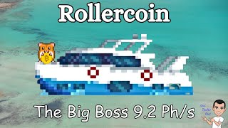 Rollercoin | The Big Boss Miner 9.2PH/s is coming!