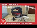 Unboxing SIERRA CALADORA SKIL 4550/Tico-Tico/COMO usarla??/FUNCIONAMIENTO Y CORTES/FACIL-RH easy-diy
