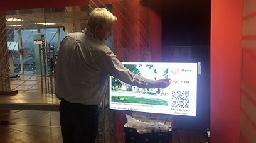 SignStix Interactive Window Display Technology