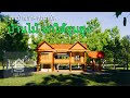 แบบบ้าน | บ้านไม้ ใต้ถุนสูง 2 ห้องนอน 2 ห้องน้ำ โถงเอนกประสงค์โล่ง | House design