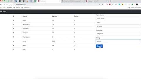 20. Project Ref.8 - Fronted End - #ajax request on #component load.
