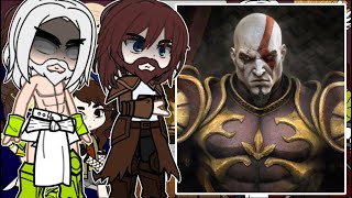 Gods React to Kratos || God of War || TikTok || Gacha React