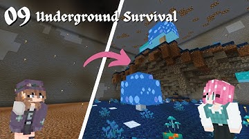 I made Glowing Mushroom Biome in Minecraft...