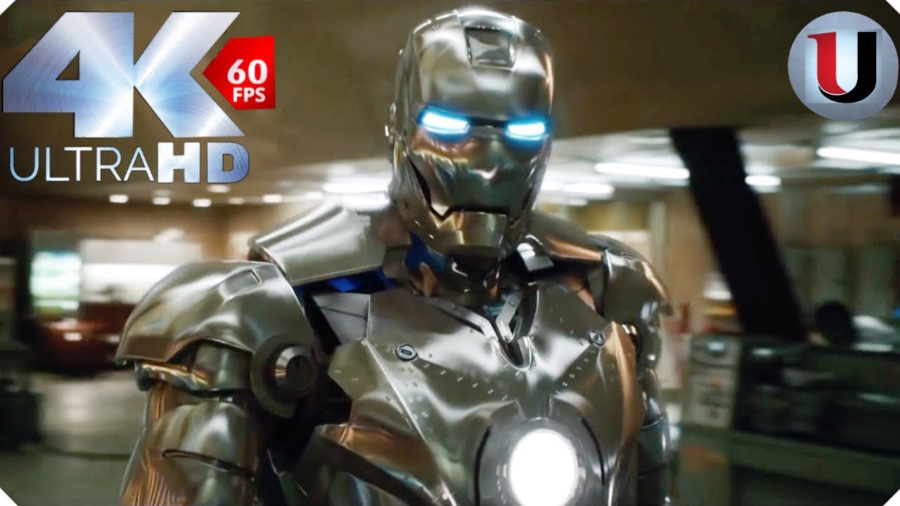 Iron Man - Mark 2 Flight Test - First Flight Scene - MOVIE CLIP (4K HD) transformers logo