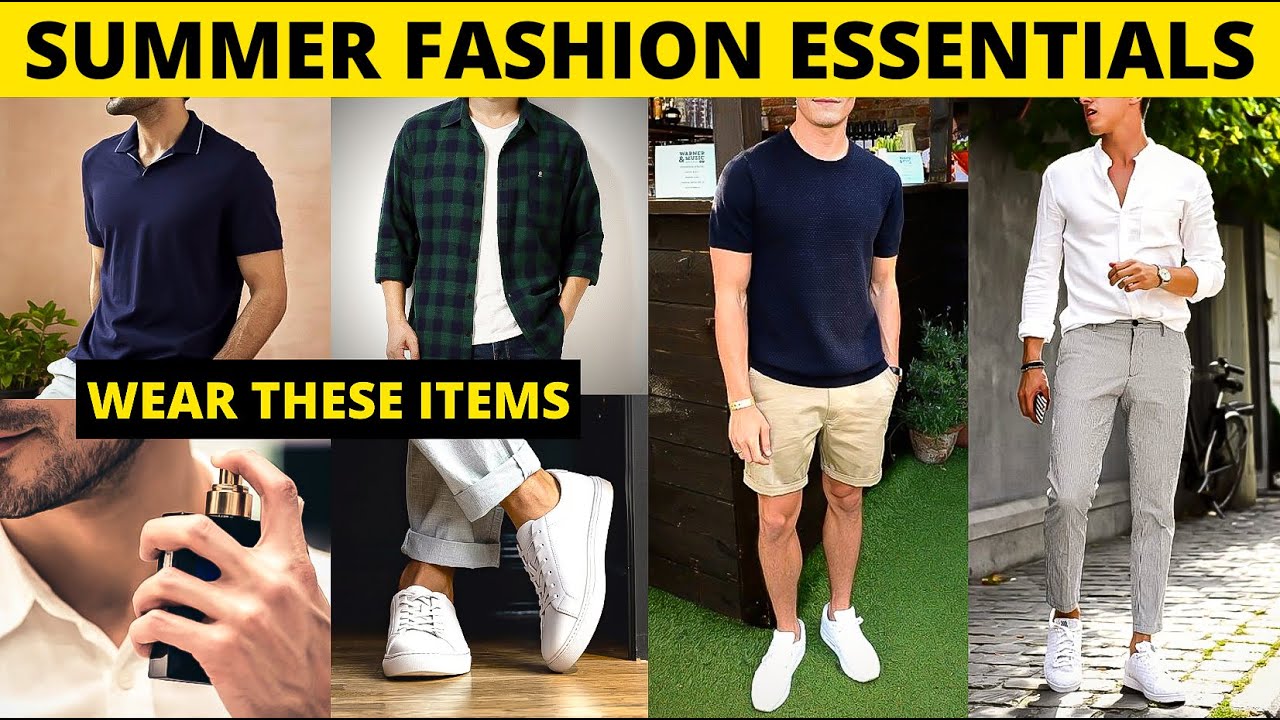 8 Summer Essentials Every Men Should Have | Men's Fashion | हिंदी में ...