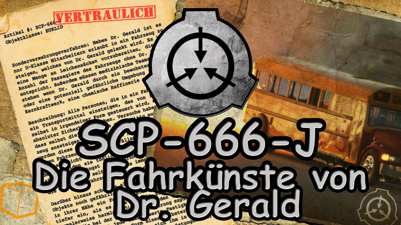 SCP-666-J - Rajdowe zdolności doktora Geralda [PL] 