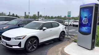 POLESTAR 2 @ a Volta EV Charger