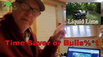 I Tried Using Liquid Lime for Food Plots and Here