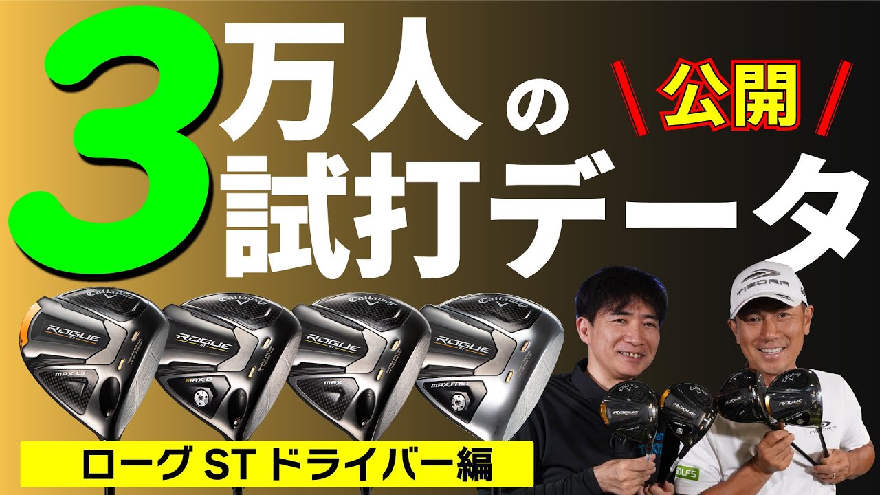 名器！Rogueシリーズの最終形！ 人気の組み合わせ！ロースピン&大型ヘッド！ How does the Callaway ROGUE ST MAX stack up with the four new