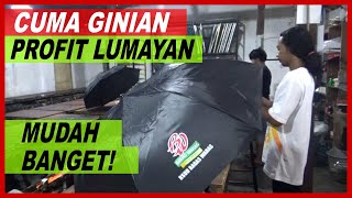 Cara Sablon Payung dengan DTF - Cepat, Praktis, Menguntungkan!