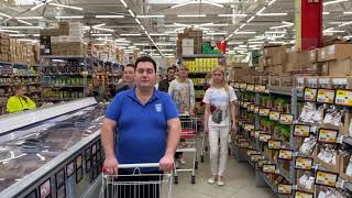 Флешмоб ко Дню Победы в супермаркете "7МБЕЗЦЕН" (Ялта) от Волонтеров Победы.Ялта (2021)
