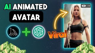 How to Create an Animated AI Avatar & Achieve Viral YouTube Fame | Make Money Online With AI screenshot 2