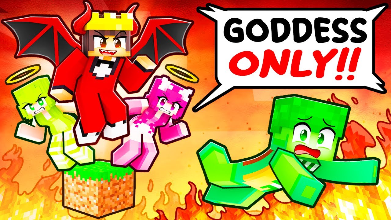 ONE DEMON on a GODDESS ONLY One Block!
