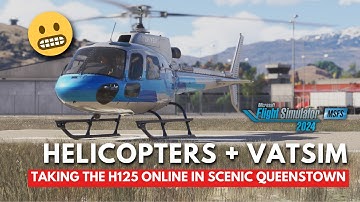 Online ATC with Scenic Heli Flight | Real-Life Procedures & Stunning MSFS 2024 Scenery