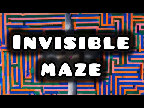 3D Printed Invisible Maze Puzzle